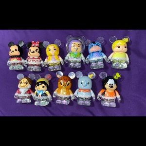 Disney Store 25th Anniversary Vinylmation set